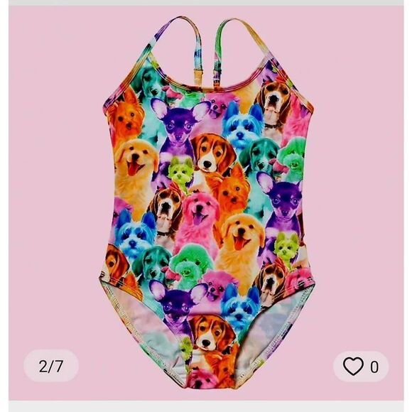 NWOT TODDLER GIRLS PIT PAT ONE PIECE SWIMSUIT - Picture 2 of 3